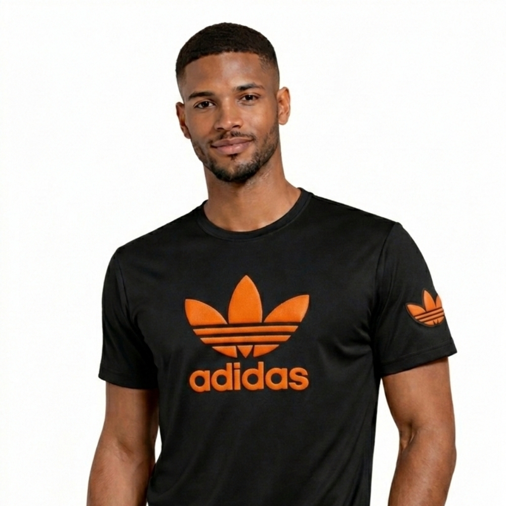 Custom Made Tshirt Adidas Unisex   Orange